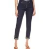 MICHAEL Michael Kors High-Rise Crop Skinny Selma Jeans In Dark Rinse Wash -Clothing Line Store 61UY8VXQPL. AC SR736920