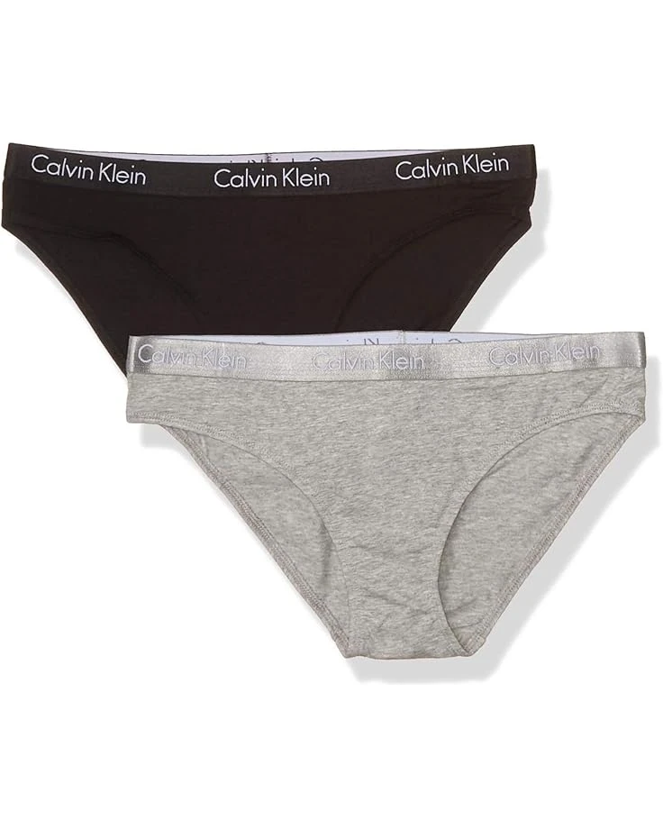 Calvin Klein Women's Motive Cotton Multipack Bikini Panty 3 Calvin Klein Women's Motive Cotton Multipack Bikini Panty