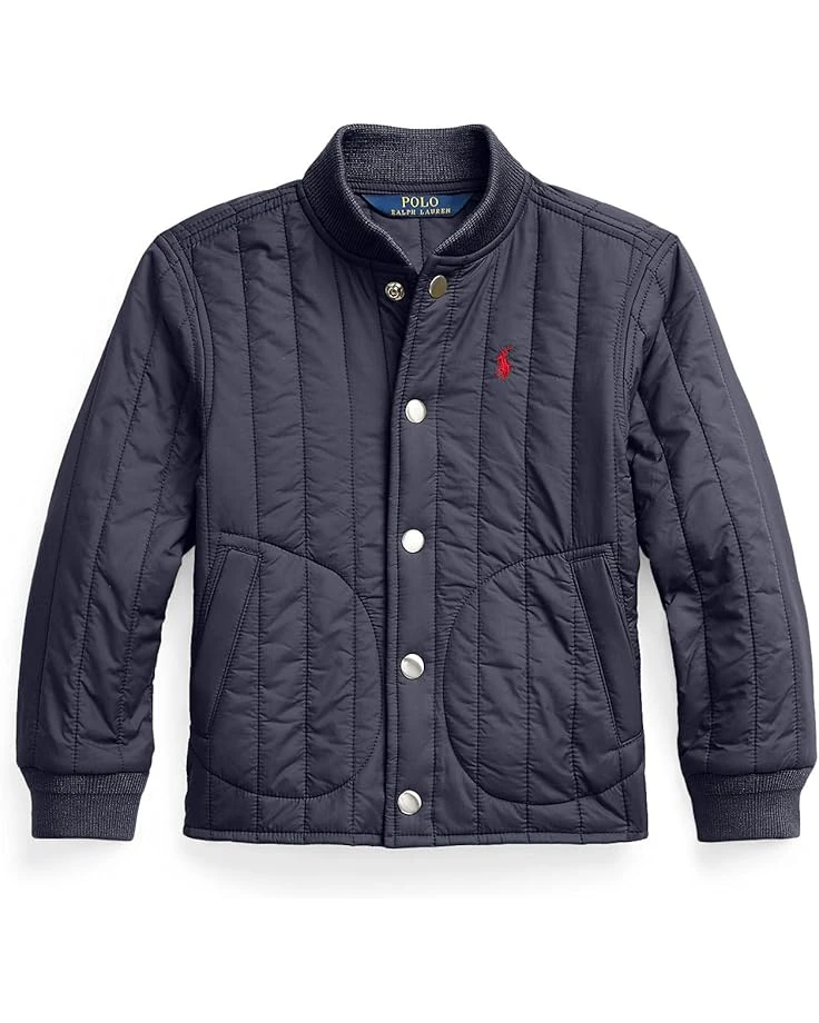 Polo Ralph Lauren Kids Water-Repellent Baseball Jacket (Little Kids) 3 Polo Ralph Lauren Kids Water-Repellent Baseball Jacket (Little Kids)