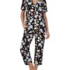 Bedhead PJs Organic Cotton Knit Short Sleeve Cropped PJ Set -Clothing Line Store 71sKZoe2AYL. AC SR736920