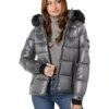 MICHAEL Michael Kors Short Puffer With Faux Fur Trim Hood Jacket M425739QZ -Clothing Line Store 81obQy3i 2L. AC SR736920