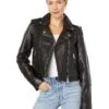 Avec Les Filles Vintage Wash Cropped Leather Biker 2 Avec Les Filles Vintage Wash Cropped Leather Biker -Clothing Line Store 81vTqLRjQ0L. AC SR736920