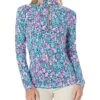 Lilly Pulitzer Justine 1/2 Zip UPF 50+ -Clothing Line Store 91SmT5Ld52L. AC SR736920