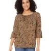 MICHAEL Michael Kors Paisley Flare Sleeve Top 1 MICHAEL Michael Kors Paisley Flare Sleeve Top -Clothing Line Store 91wlNx3b7OL. AC SR736920